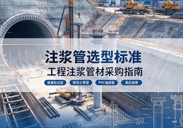 克东注浆管选型标准
